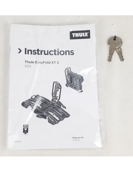 Bagażnik Rowerowy THULE EasyFold XT3 Hak 3 Rowery - 15