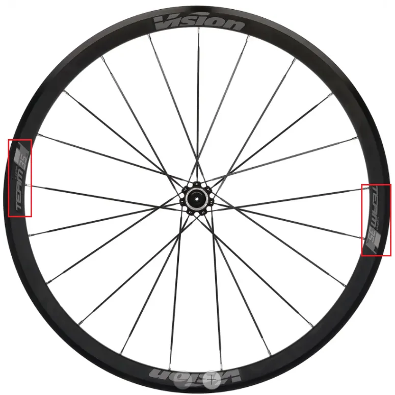 Koło Tylne Vision Team 35 COMP SL 28 Shimano/Sram - 1