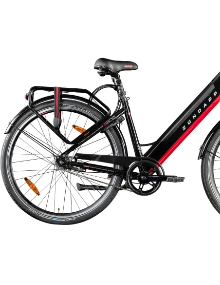 Elektryczny Rower Miejski 28 Tarcze Kontra 250W ALU Nexus Światła Błotniki