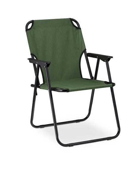 Krzesło Składane Campingowe Przenośne Relaxdays - 1