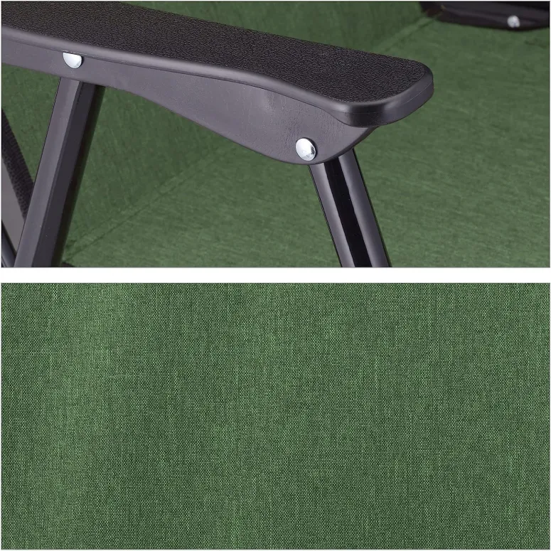 Krzesło Składane Campingowe Przenośne Relaxdays - 3