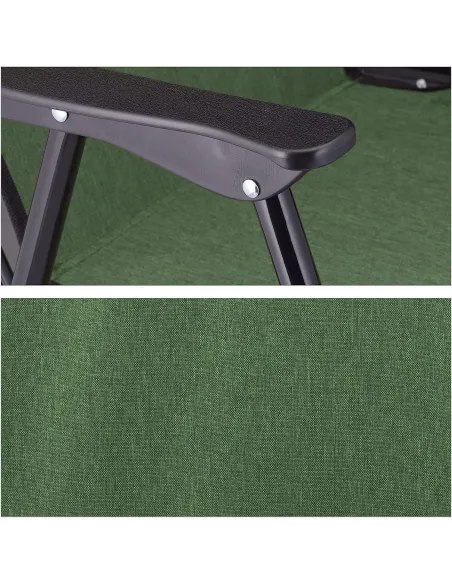 Krzesło Składane Campingowe Przenośne Relaxdays - 3