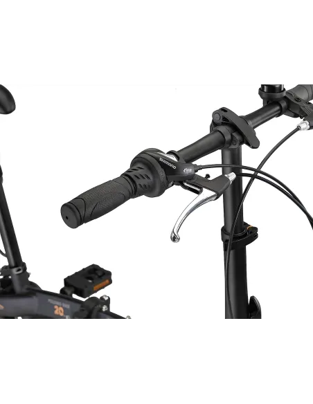 Składany Rower Miejski 20 Tarcze Unisex Aluminiowy Bagaż Składak Błotniki