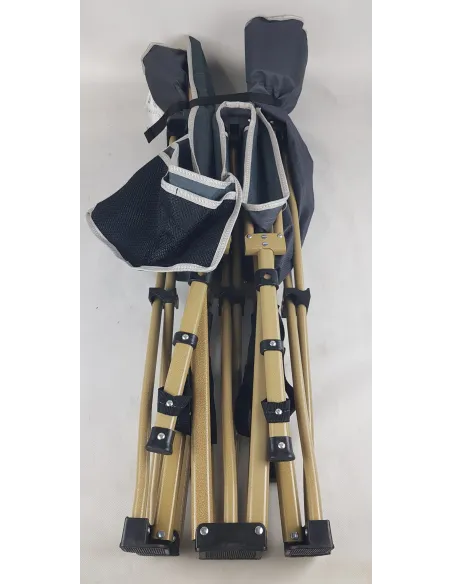 Łóżko Polowe Campingowe Przenośne Składane campMax - 3