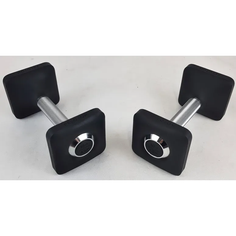 Hantle Żeliwne Antypoślizgowe Peloton ST01-D010 2 x 4,5 kg - 4