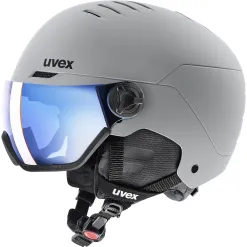 Kask Narciarski UVEX WANTED VISOR Rhino 54-58 cm