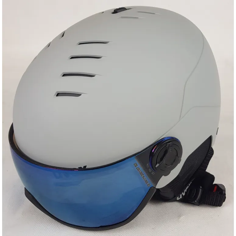 Kask Narciarski UVEX WANTED VISOR Rhino 54-58 cm - 9