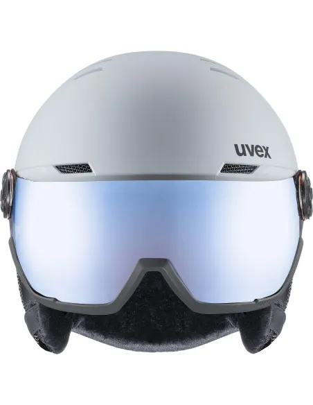 Kask Narciarski UVEX WANTED VISOR Rhino 54-58 cm - 2