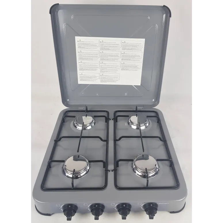 Kuchenka Gazowa Turystyczna Campart Travel GA-8404 Przenośna 4x palnik
