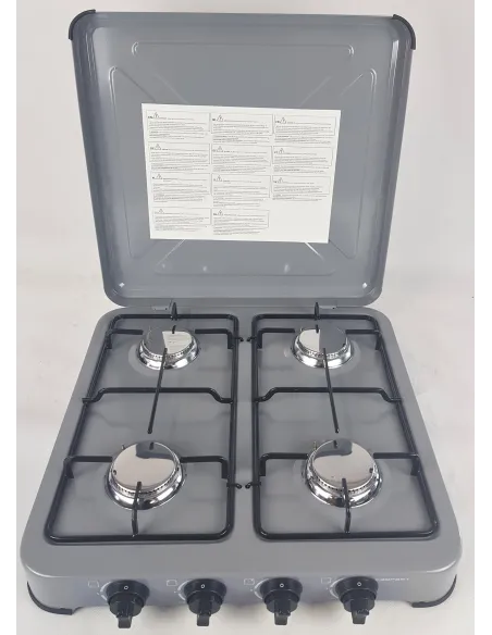 Kuchenka Gazowa Turystyczna Campart Travel GA-8404 Przenośna 4x palnik