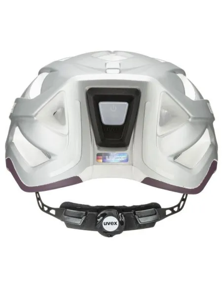 Kask Rowerowy z Lampką Uvex City Active 52-57cm - 3