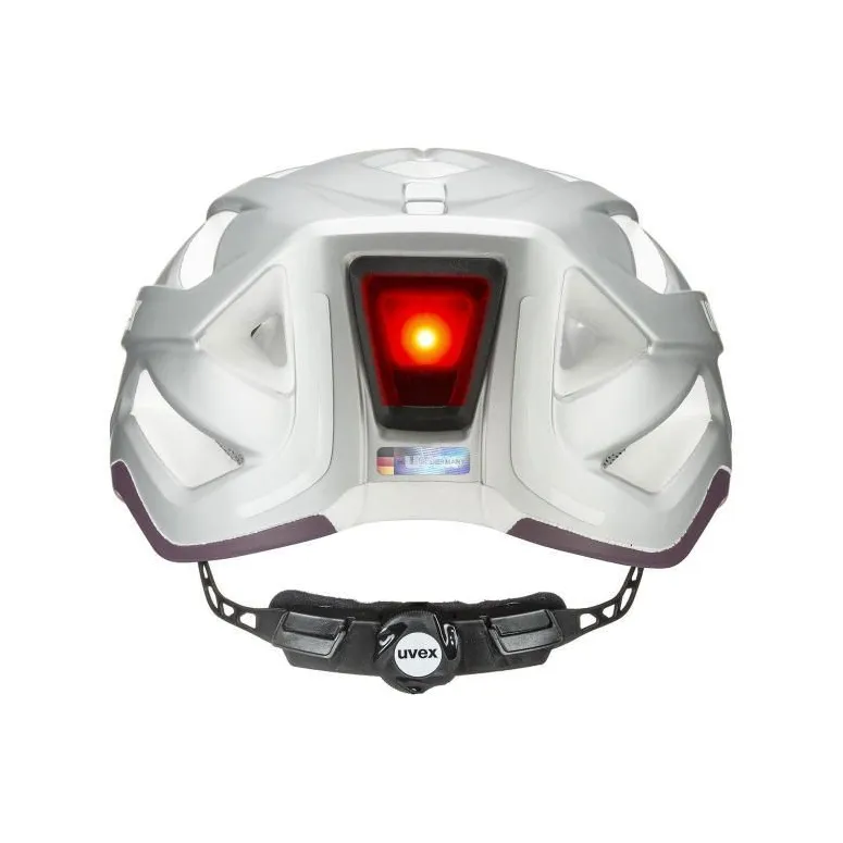 Kask Rowerowy z Lampką Uvex City Active 52-57cm - 4