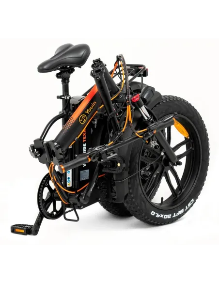 Elektryczny Rower Składany 20 Fatbike ALU Tarczowe - 2