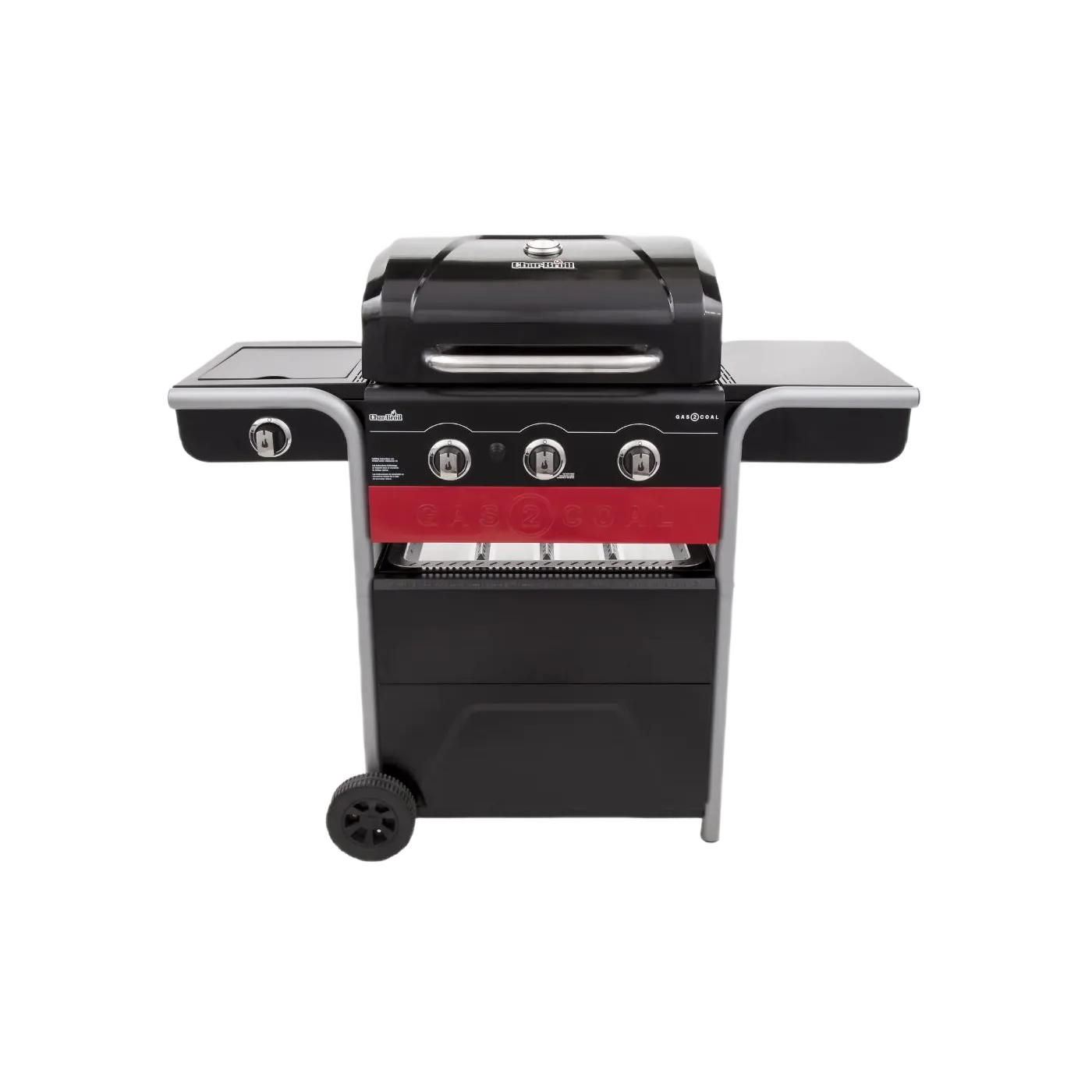 Grill Gazowo-Węglowy Char-Broil Gas2Coal 330 Stal - 1