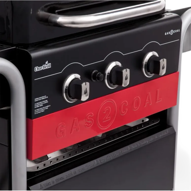 Grill Gazowo-Węglowy Char-Broil Gas2Coal 330 Stal - 4