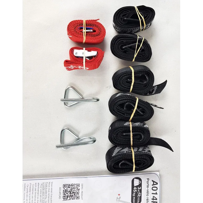 Bagażnik Samochodowy na Rowery Mottez Euro ISO/DIS - 8