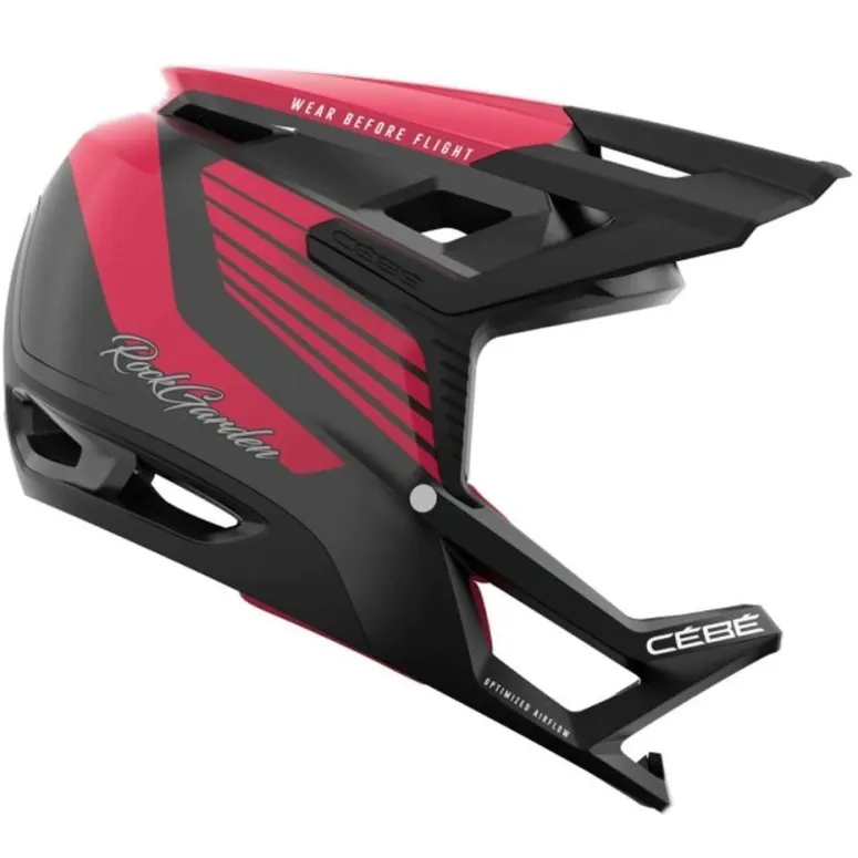 Kask Integralny Cebe Rockgarden Osłona Podbródek ABS MTB Pady 59-63 cm - 1