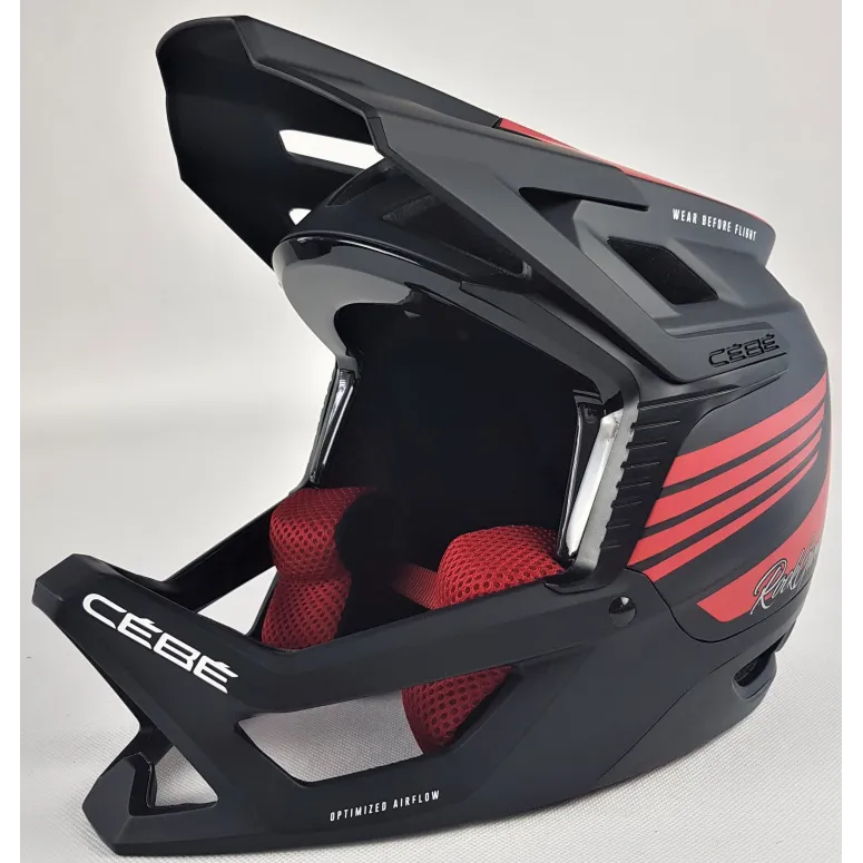 Kask Integralny Cebe Rockgarden Osłona Podbródek ABS MTB Pady 59-63 cm - 4