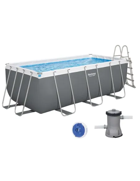 Basen Stelażowy Naziemny Bestway 56456 Power Steel - 1