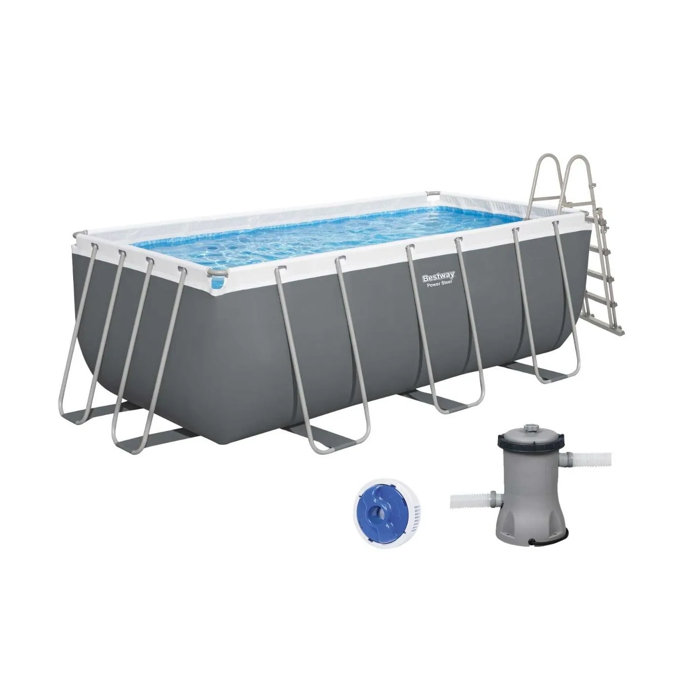 Basen Stelażowy Naziemny Bestway 56456 Power Steel - 1