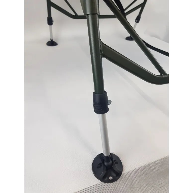 Łóżko Turystyczne Polowe Solar Tackle 206x77x34 cm - 11