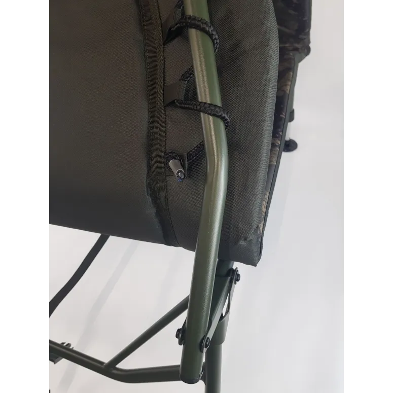 Łóżko Turystyczne Polowe Solar Tackle 206x77x34 cm - 7