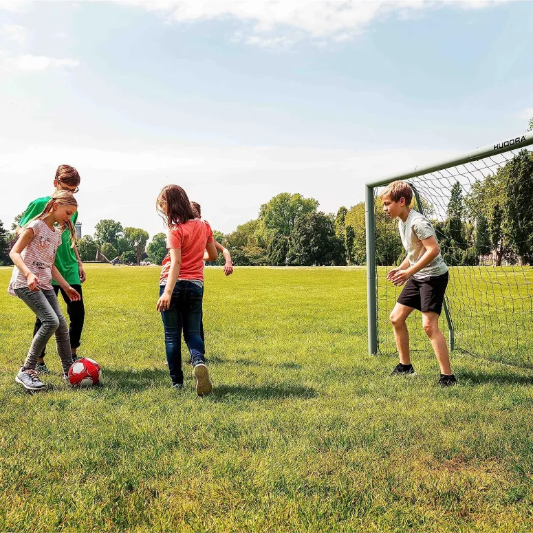 Bramka Piłkarska 240x160x85 Do Piłki Nożnej Metal - 2