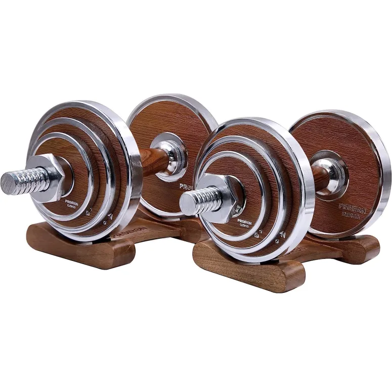 Hantle Treningowe ProIron Regulowane Gryf 14,5 kg - 2