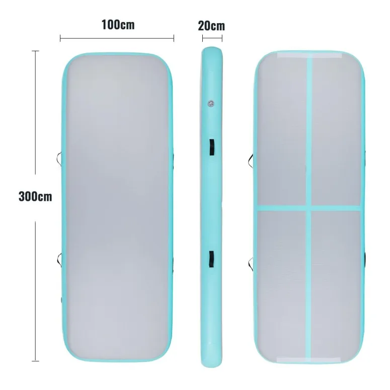 Mata Gimnastyczna Pronovation 300x100x20cm Pompa - 4