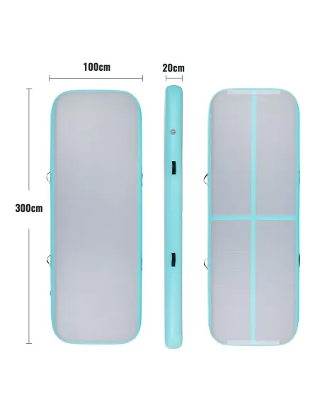 Mata Gimnastyczna Pronovation 300x100x20cm Pompa - 4