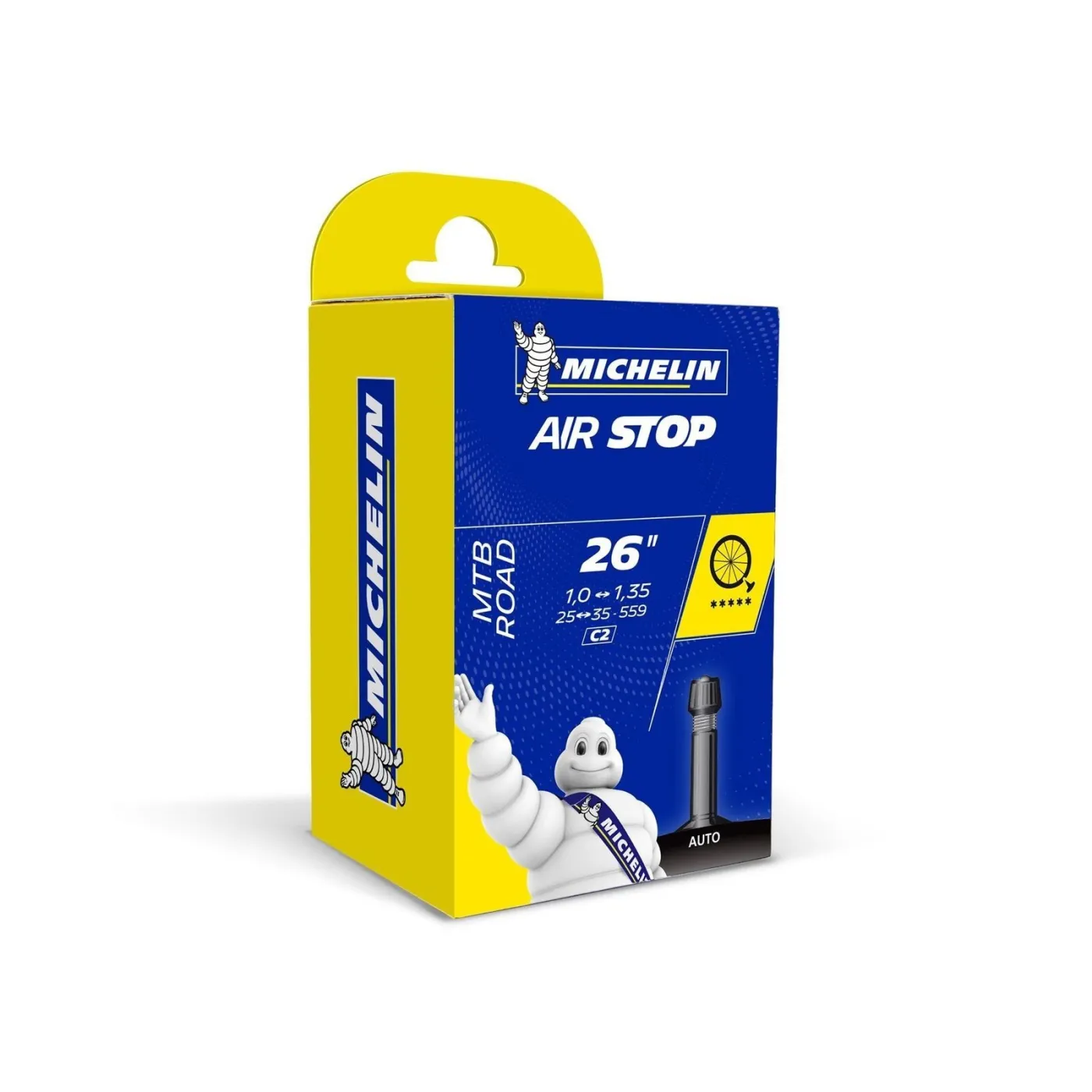 Dętka Rowerowa Michelin Airstop MTB 26 Schrader - 1