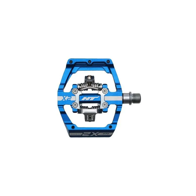 Pedały Rowerowe Zatrzaskowe HT X2 Aluminium CNC - 1