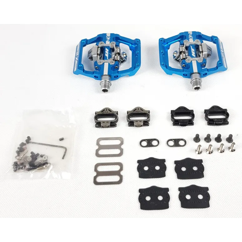 Pedały Rowerowe Zatrzaskowe HT X2 Aluminium CNC - 3