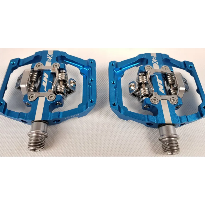 Pedały Rowerowe Zatrzaskowe HT X2 Aluminium CNC - 5