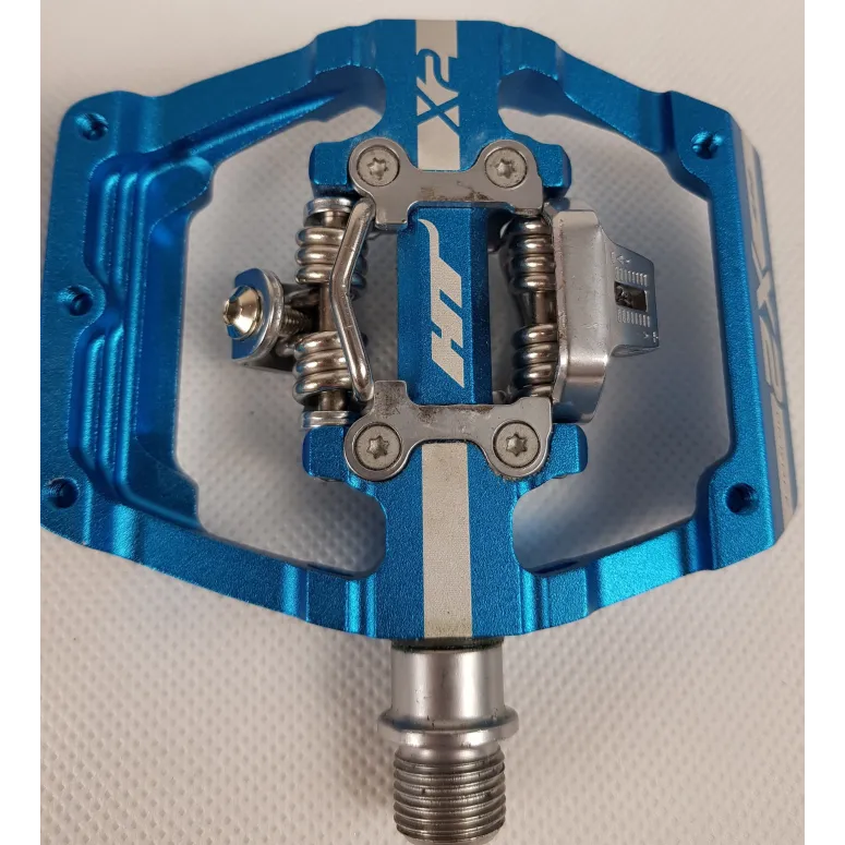 Pedały Rowerowe Zatrzaskowe HT X2 Aluminium CNC - 8
