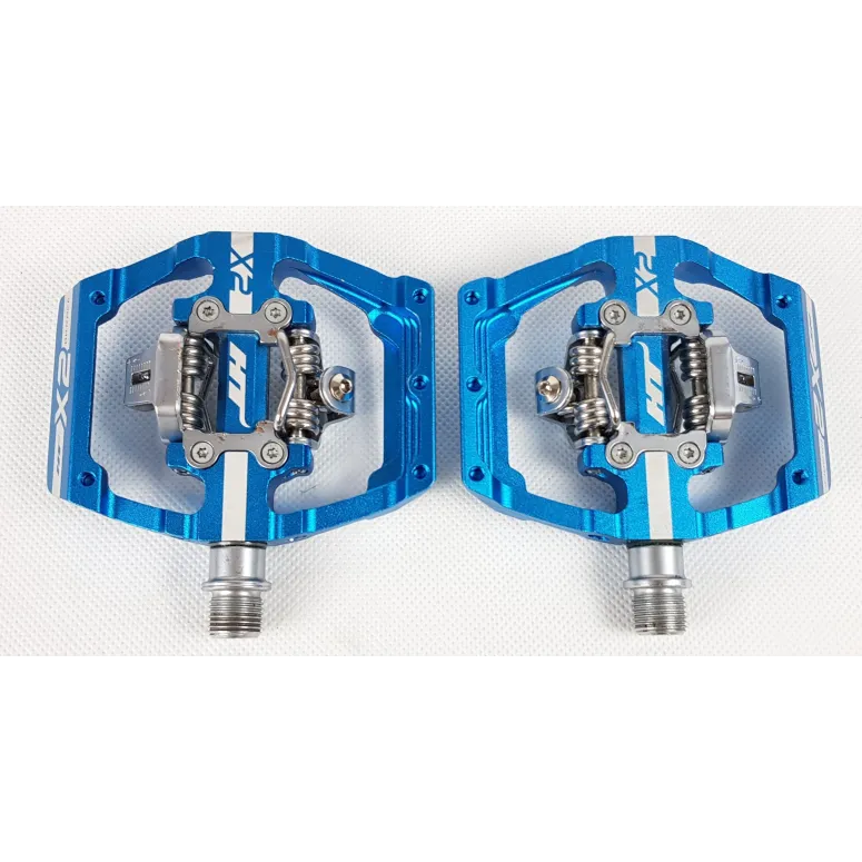 Pedały Rowerowe Zatrzaskowe HT X2 Aluminium CNC - 6