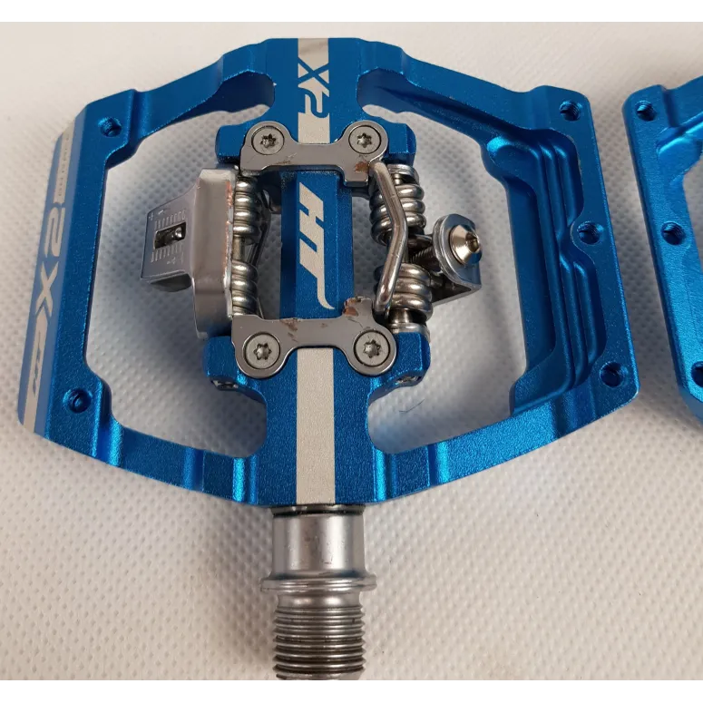 Pedały Rowerowe Zatrzaskowe HT X2 Aluminium CNC - 7