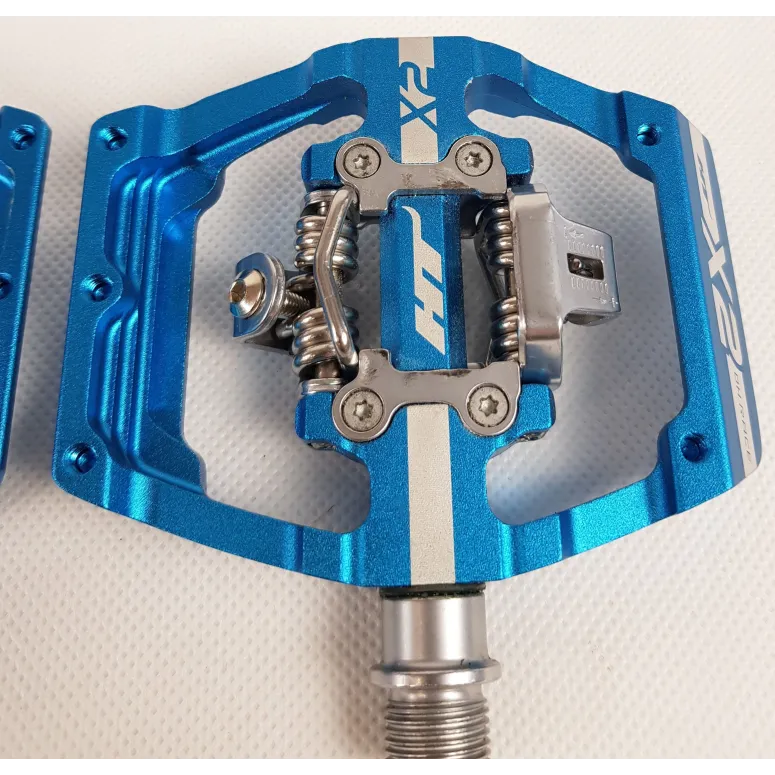 Pedały Rowerowe Zatrzaskowe HT X2 Aluminium CNC - 10