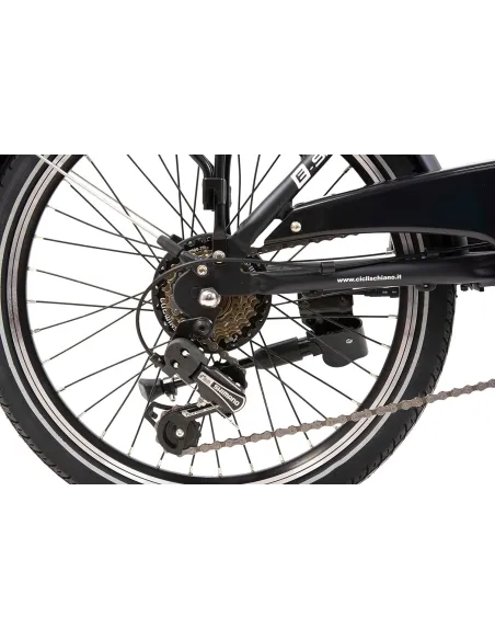 Rower Elektryczny Składany 20 ALU 5 trybów 250W - 5