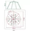 Namiot Rodzinny UV Guard Coleman Cortes Octagon 8 - 2