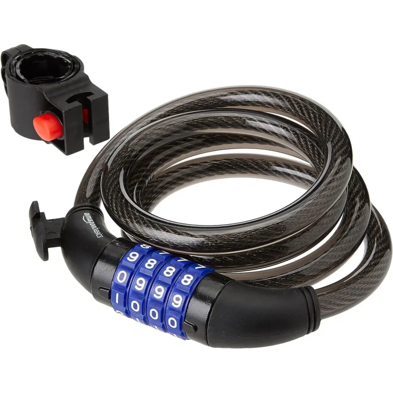 Zabezpieczenie Zapięcie Rowerowe Amazon Basics - 1