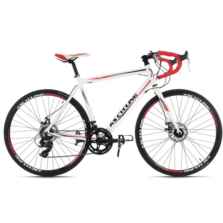 Rower Szosowy 28 Tarcze ALU Szosówka 14 biegów - 1