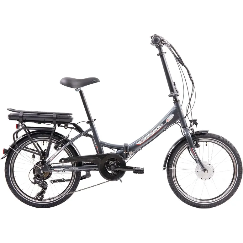 Rower Elektryczny Składany 20 ALU Wspomaganie Składak 5 Tryb 7 Bieg Stopka