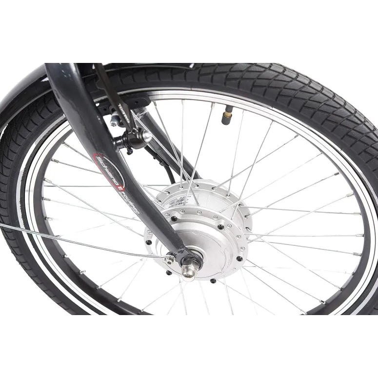 Rower Elektryczny Składany 20 ALU Wspomaganie Składak 5 Tryb 7 Bieg Stopka