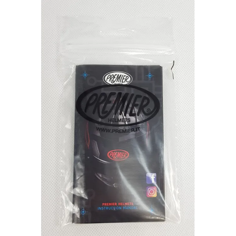 Kask Motocyklowy Otwarty PREMIER CLASSIC U9 BM L 58-59 cm - 15