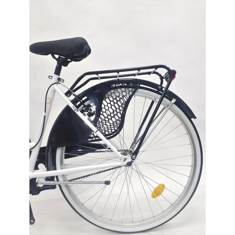 Rower Miejski Damski Jednobiegowy 26 Damka Koszyk Holenderka Akcesoria Stal - 7