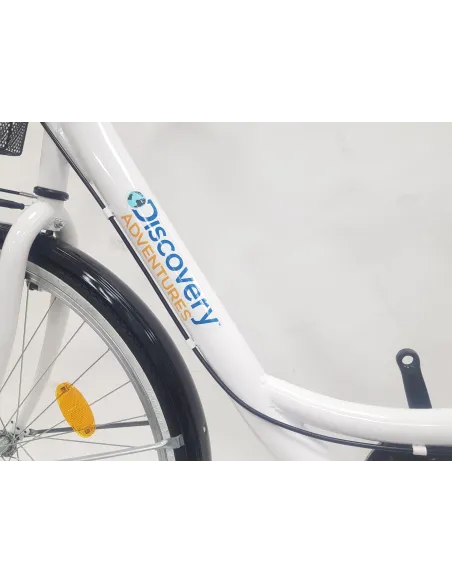 Rower Miejski Damski Jednobiegowy 26 Damka Koszyk Holenderka Akcesoria Stal - 8