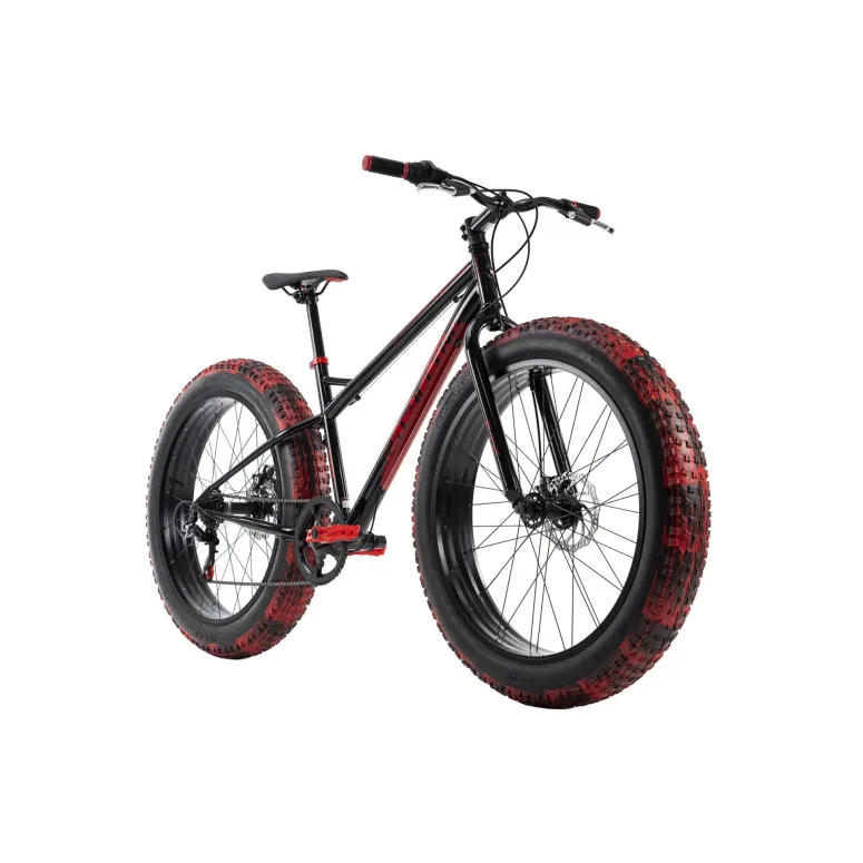 Rower Fatbike Grube Opony 26 Terenowy Hamulce Tarczowe Młodzieżowy Stalowy