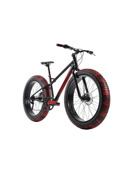Rower Fatbike Grube Opony 26 Terenowy Hamulce Tarczowe Młodzieżowy Stalowy