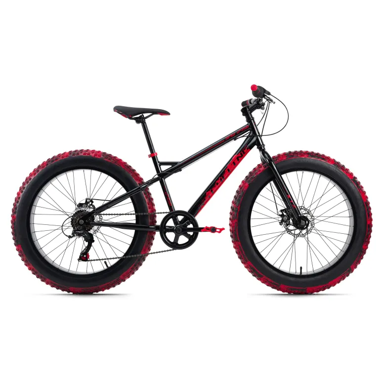 Rower Górski Chłopięcy Fatbike 24 Grube Opony - 1